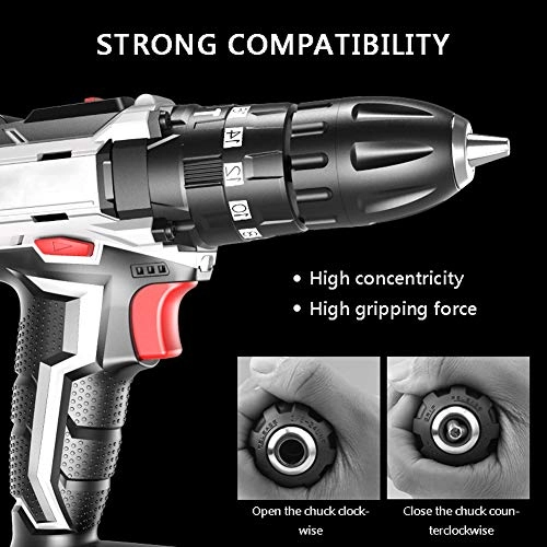 Impact Cordless Drill - 12.6V 2 batteries