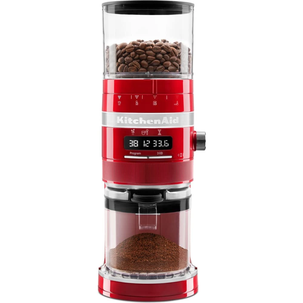 KitchenAid Artisan Coffee Grinder - 1300 Milliliters red