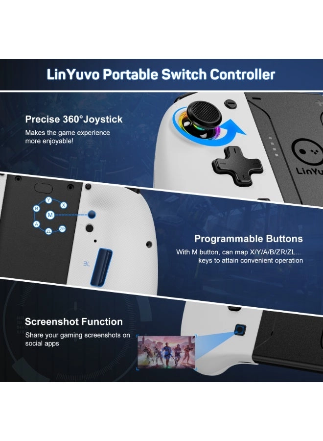 KS37B - Transparent BLACK Nintendo Switch