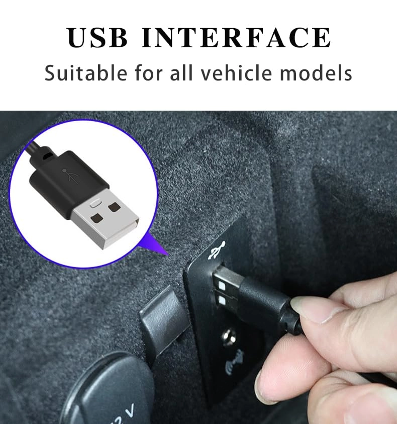 Interior LED Lights - Orange USB