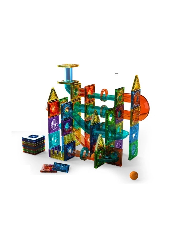 Magnetic Building Tiles - 105 pcs