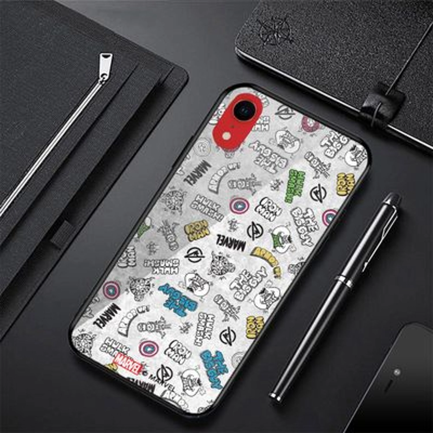 Avengers Cartoon Designs Back Case for iPhone XR