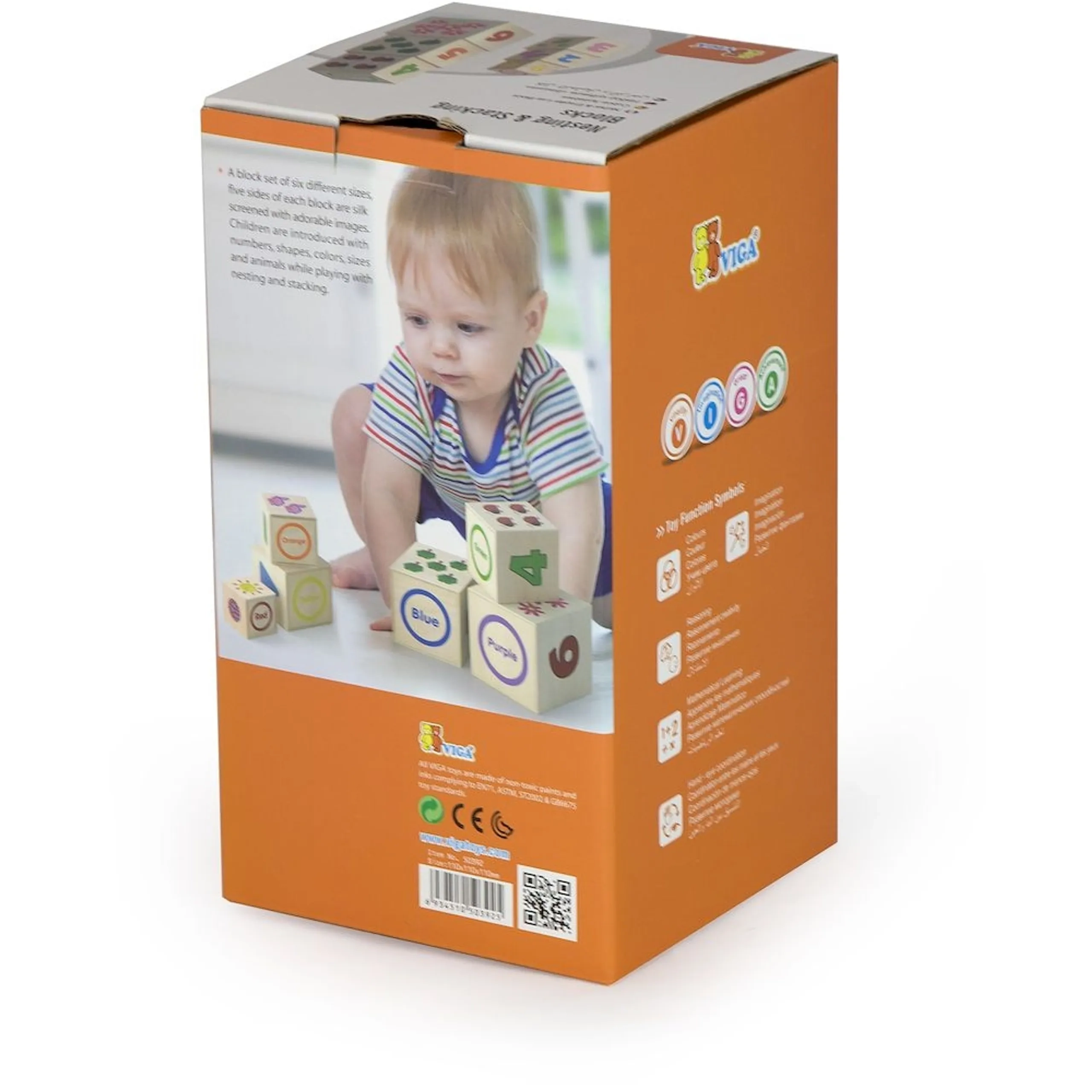 Nesting & Stacking Blocks - 1 Year+ Six