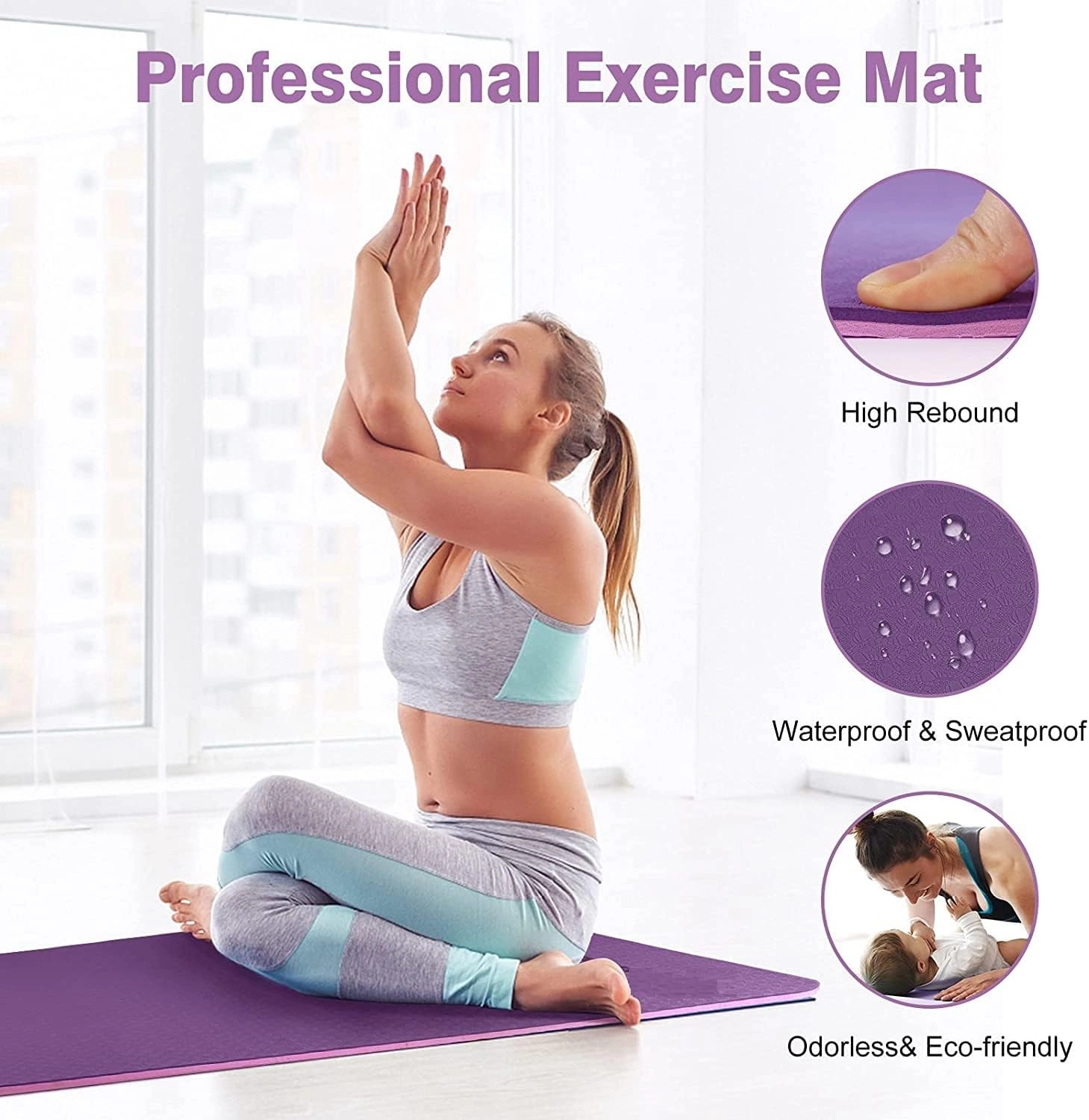 Yoga Mat - TPE 6mm