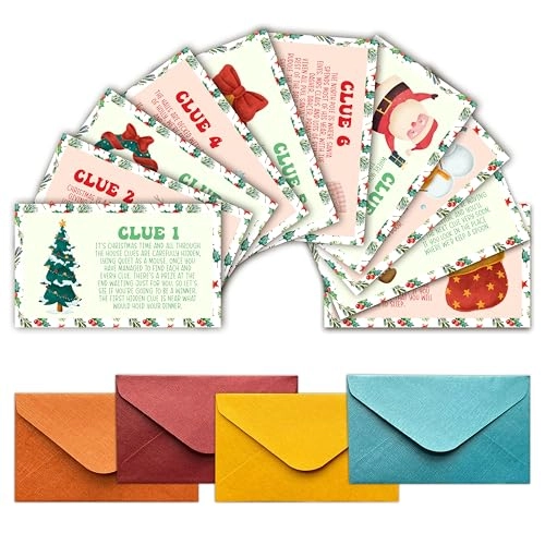 Christmas Scavenger Hunt Game - Adult