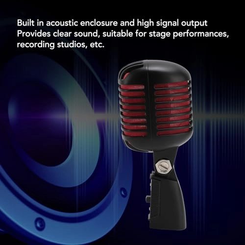 Vintage Style Wired Microphone