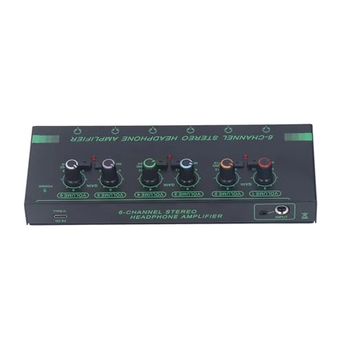 Headphone Amplifier Splitter - 6 Channel