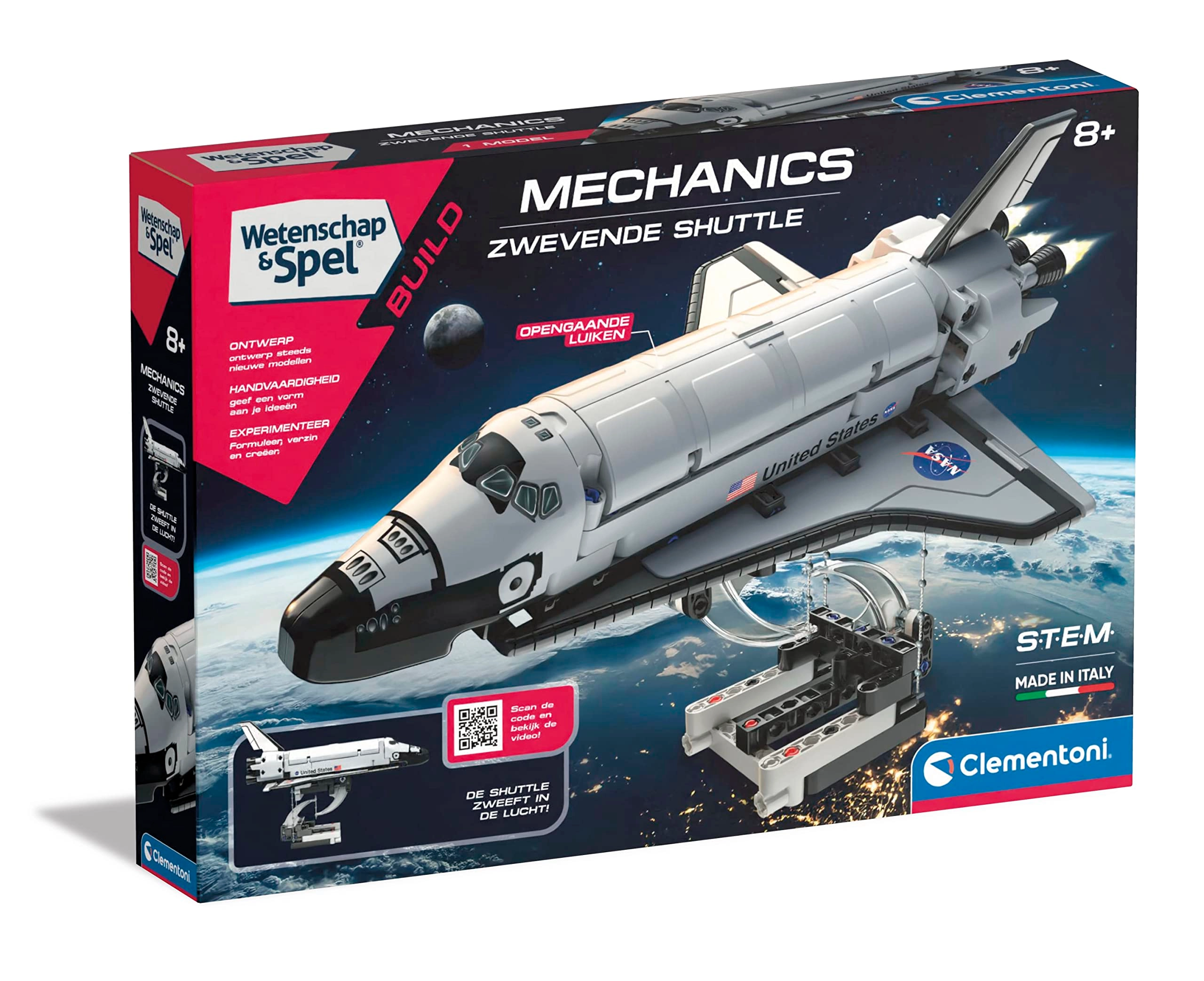 Clementoni Science & Game NASA Shuttle Mechanics and Engineering - 8 years+