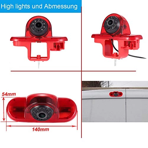 Car Rear view Camera - Night vision 628*586 pixels + Rear View Mirror - 7" LCD