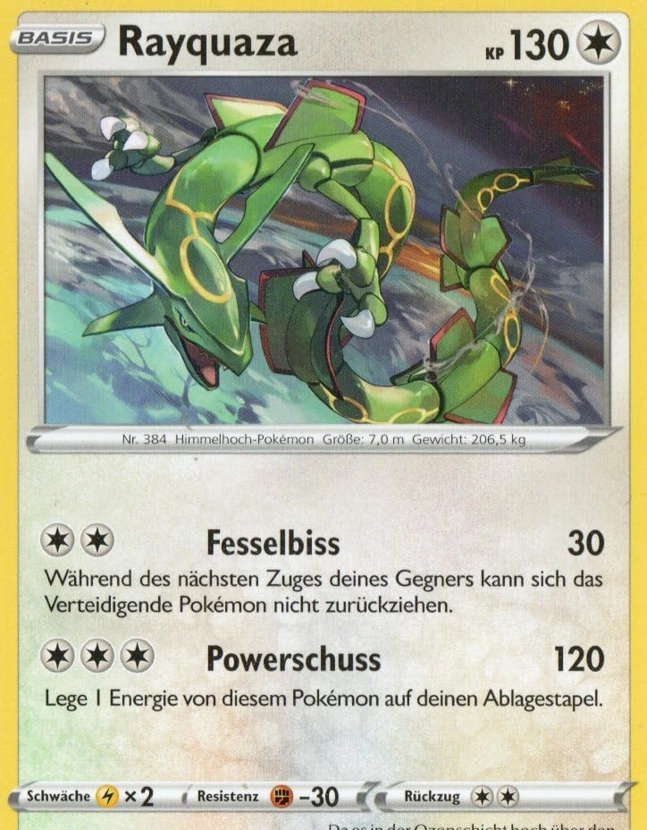 MZTCG Pokemon Rayquaza M24 014 - German