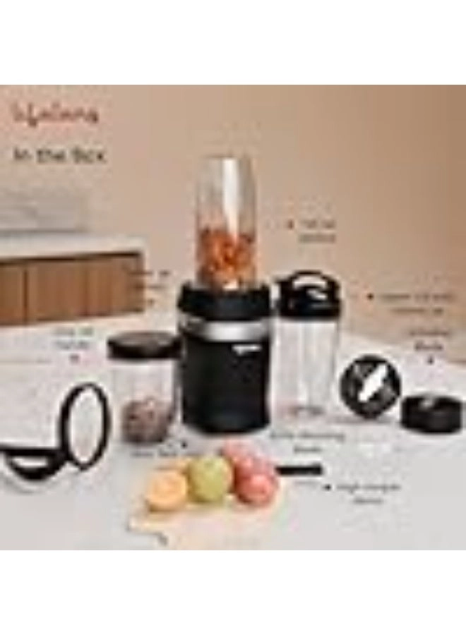 Nutri Blender - 3 jars Detachable handle Grind and Store Lid