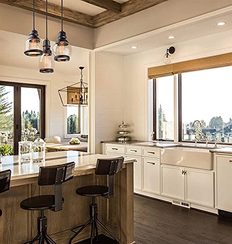 SM-501-3LP - 40Watts Chandelier Lantern Golden Antique