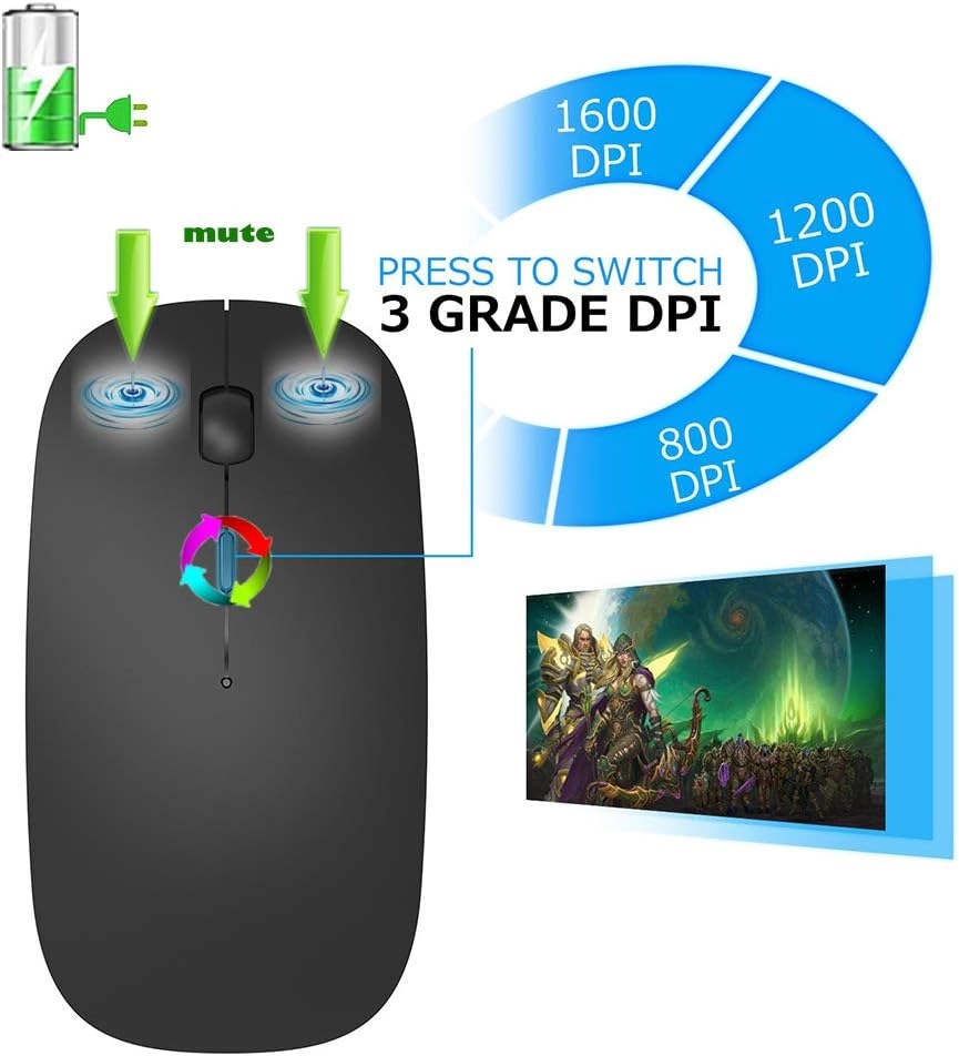 Rechargeable Mouse - Bluetooth