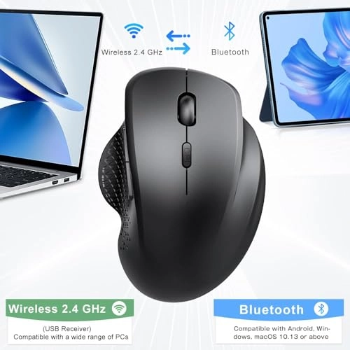 Wireless Laptop Mouse - Bluetooth USB
