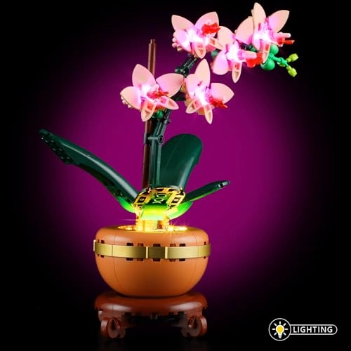 Light Kit for LEGO 10343 Mini Orchid - Plastic