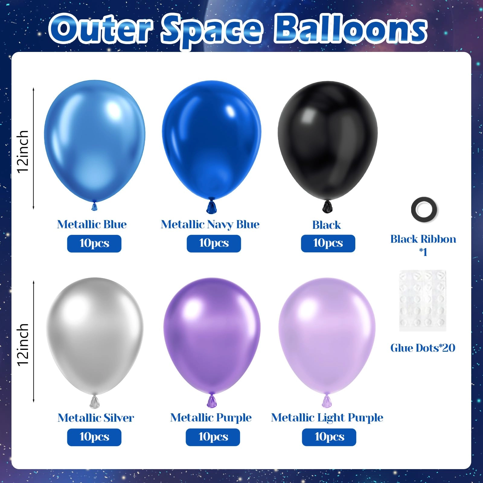 Balloons - 60pcs Party