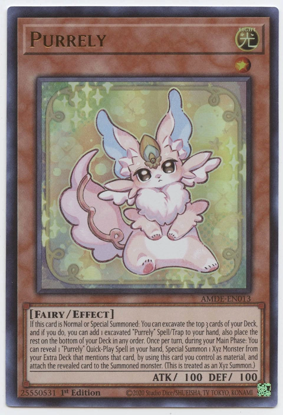Yu-Gi-Oh! Anime Purrely AMDE-EN013