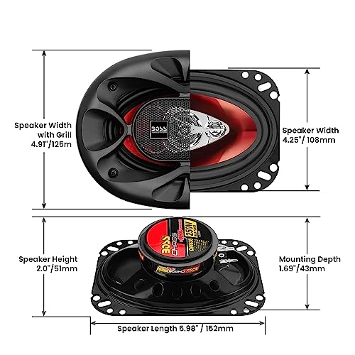 CH4620 - 4 x 6 Inch Coaxial