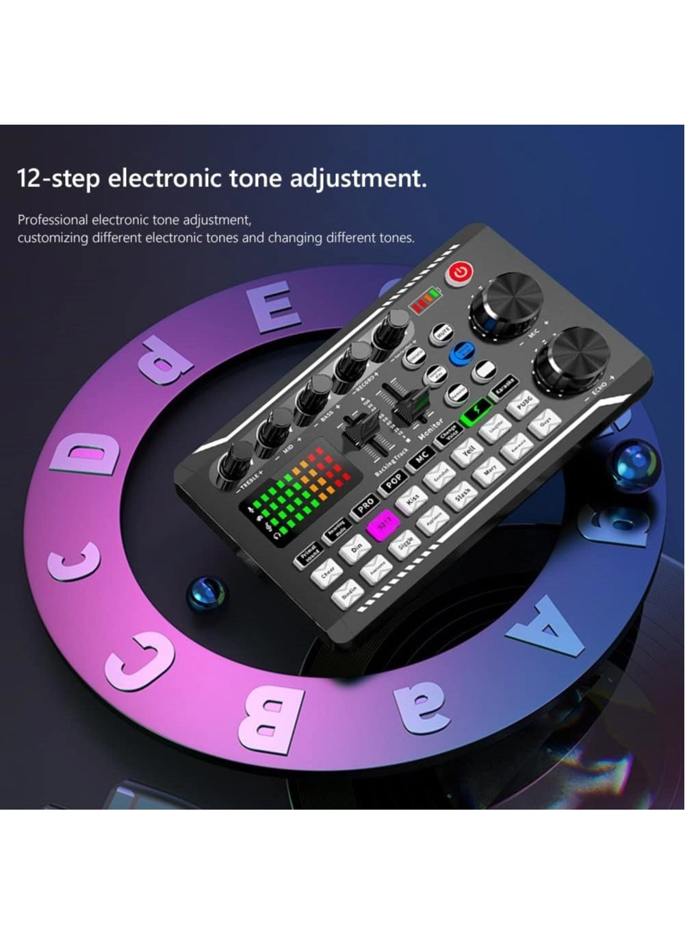 F998 - 16 Sound Effects Bluetooth-compatible 1200mAh battery