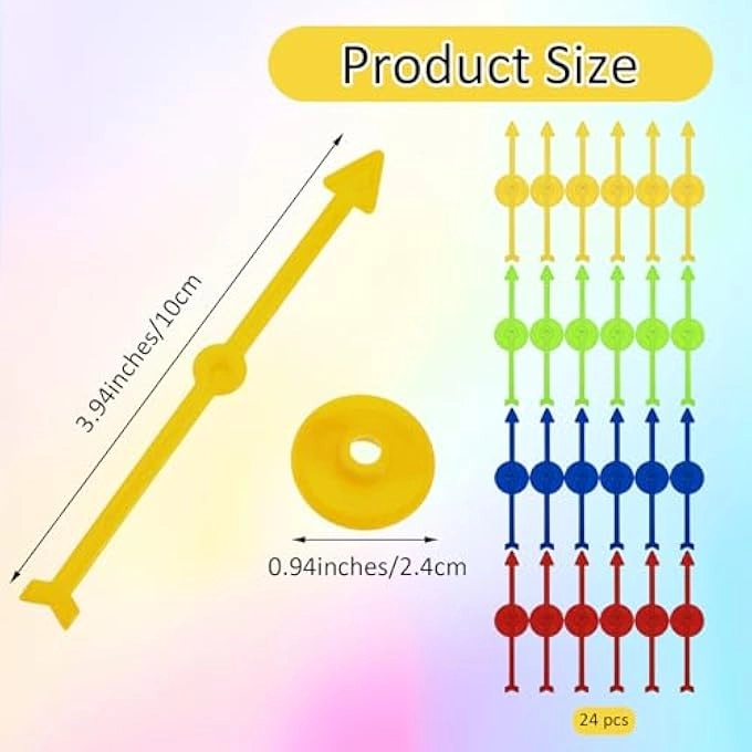 Arrow Game Spinner - 24 PCS