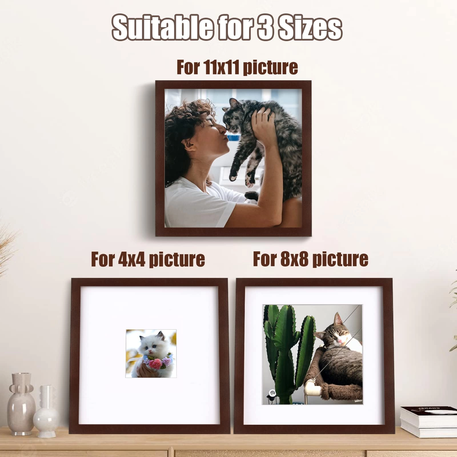 11x11 Picture Frames - 4 Count
