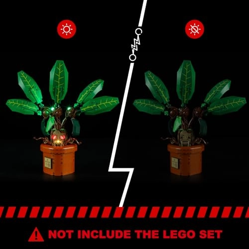 Lego Potion Plant Alraune (76433) LED Light - Harry Potter