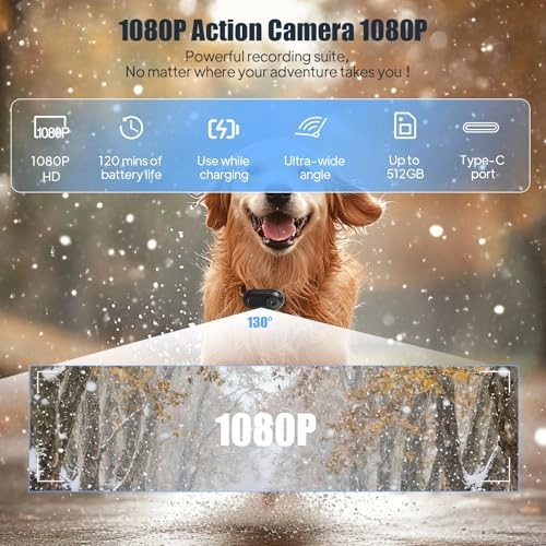 Mini Action Camera - 64GB 1080P