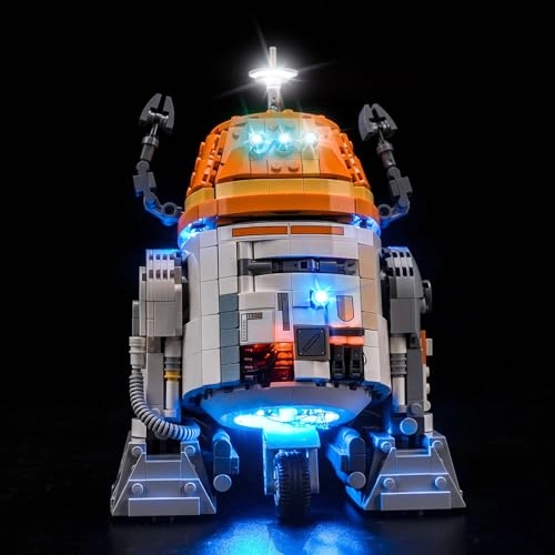 LED Light Set - Compatible with 75416 Astromech Droid USB Battery