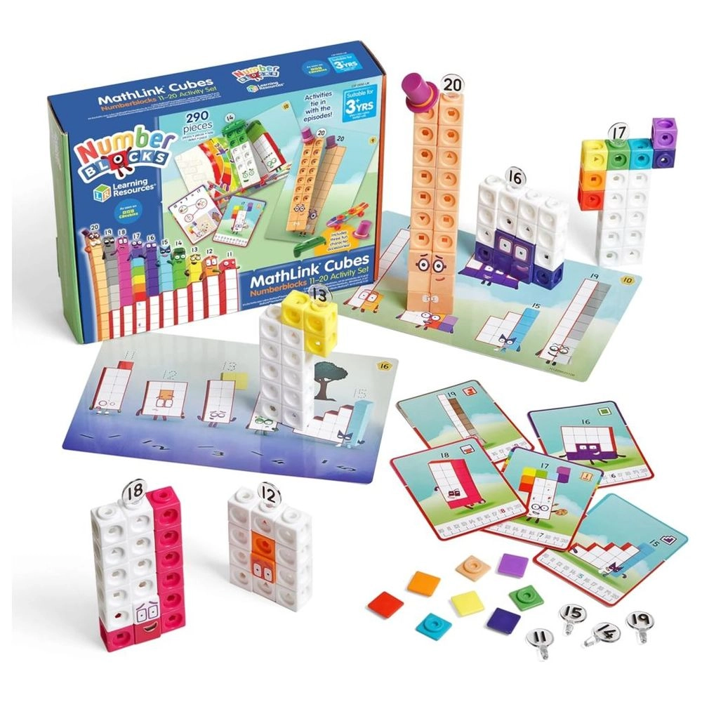 Numberblocks 11-20 - Suitable for 3 years and above 290 pcs