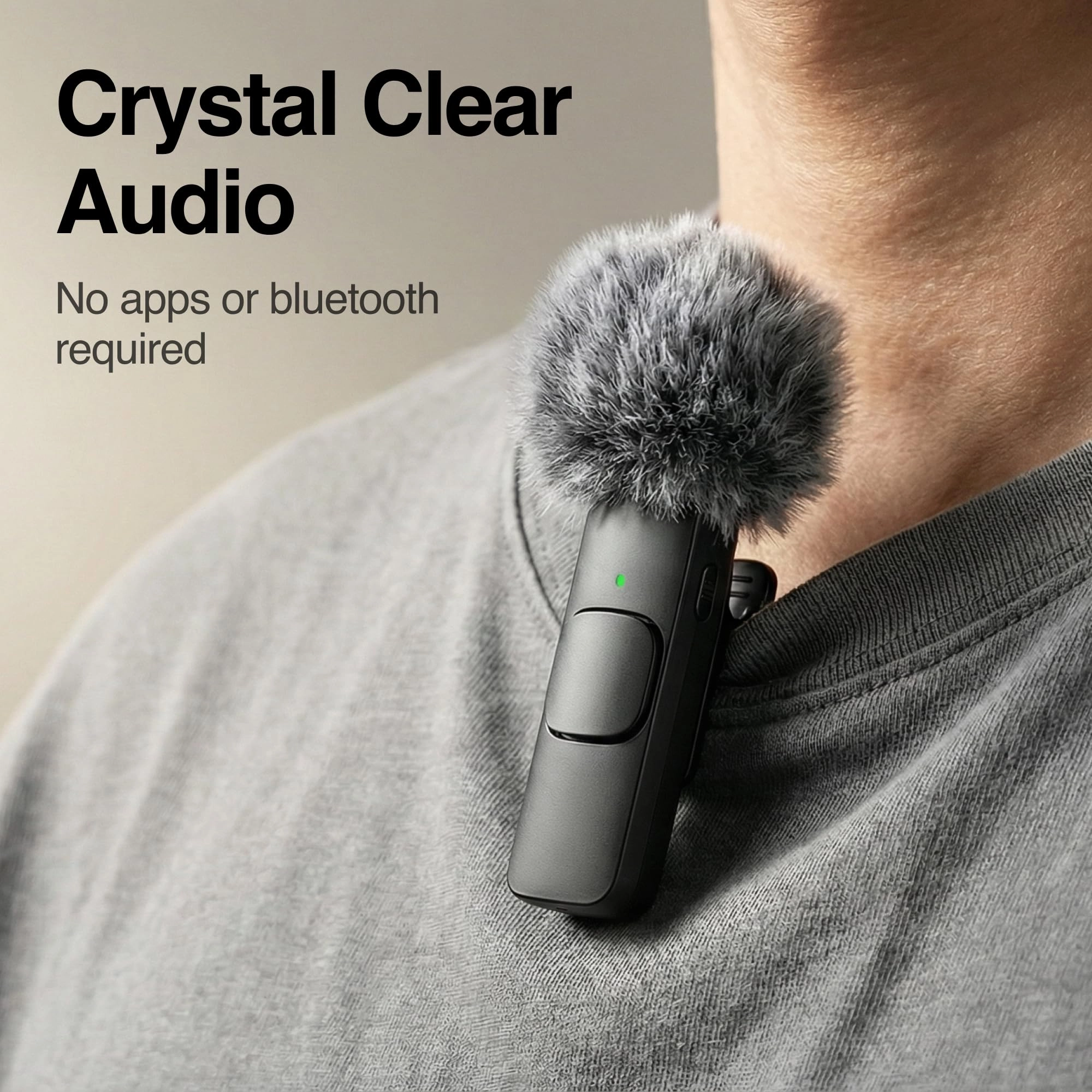 mini-mic-pro Wireless+Lightning+USB Microphone 2 Pack