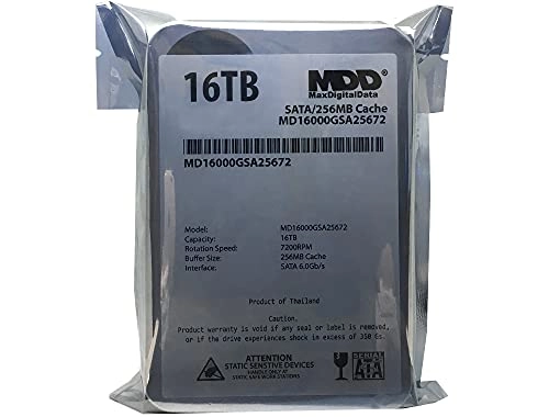 3.5" 7200rpm 256MB SATA 6Gb/s (MD16000GSA25672) - 16TB