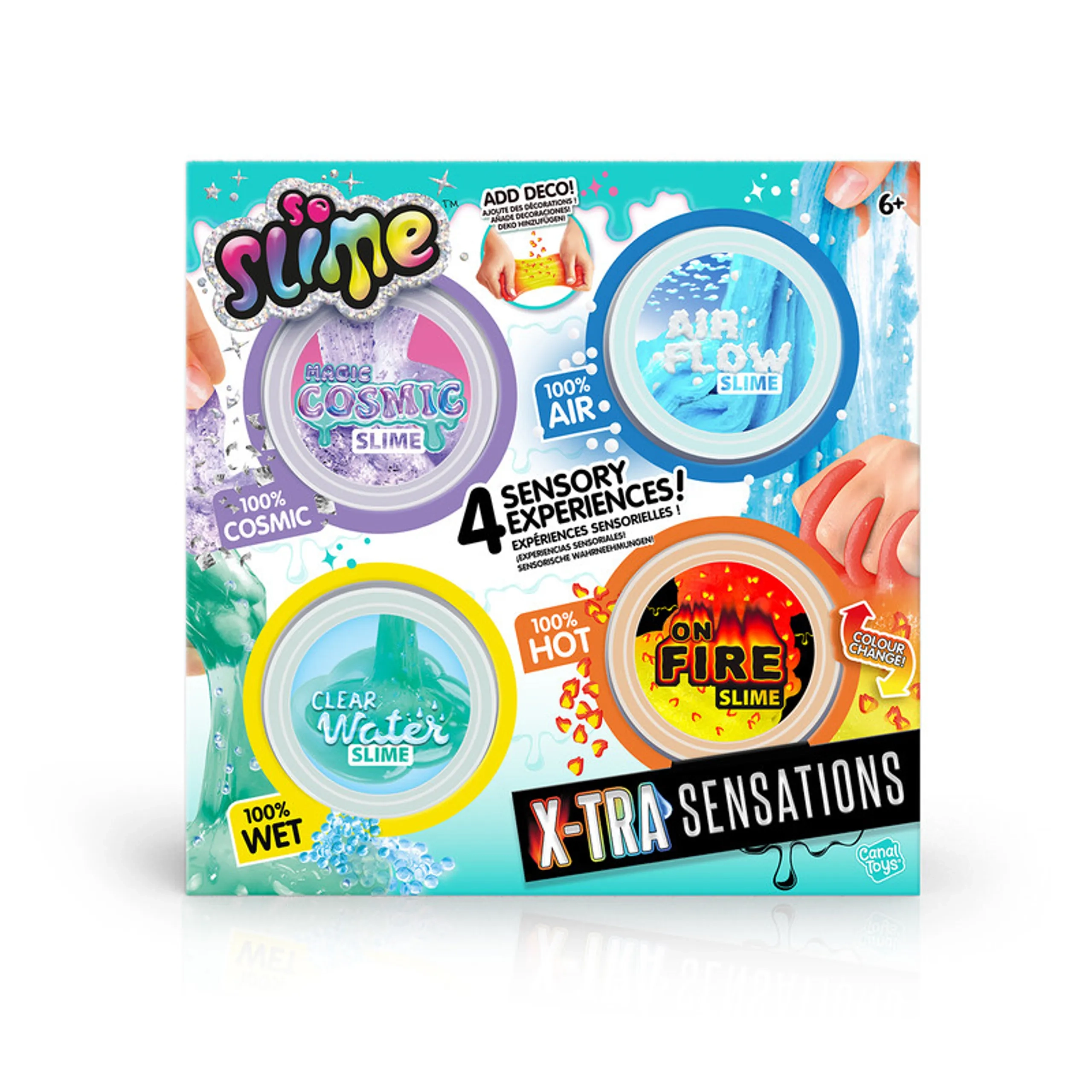 Canal Toys X-Tra Sensations Slime - 6 years+ Pack