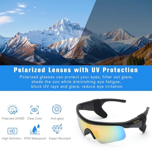 Smart Glasses - Bluetooth 5.3 Open-Ear Sound