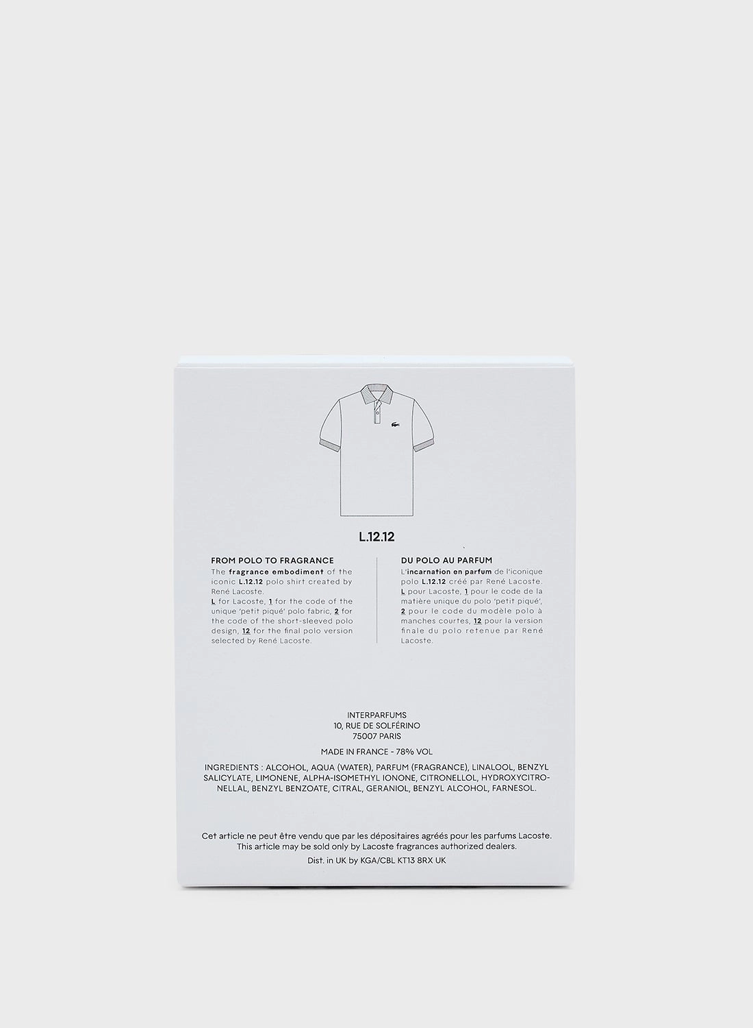 White Blanc Eau de Toilette 100 ml