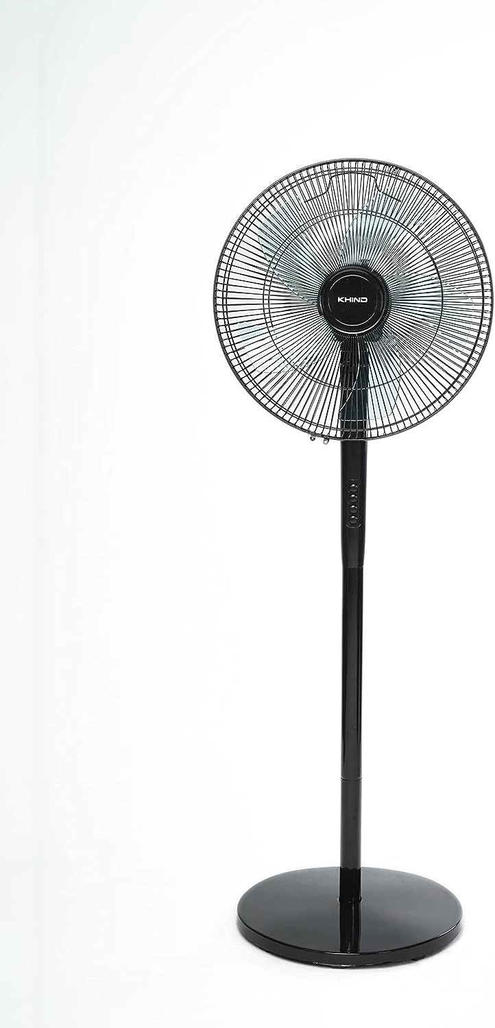 KHIND Pedestal Stand Fan - 2-In-1 Convertible Table Cum Stand 16 Inch