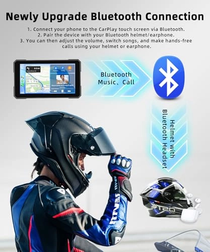 GPS Navigator for Motorcycles B0G41CLBG2 - 5 inch