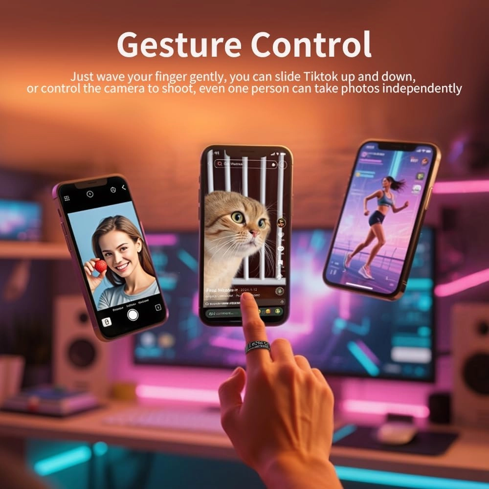 LCD Display Smart Ring - 11