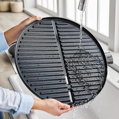 2 in 1 Portable Electric Grill and Griddle - Forest Green Non-stick