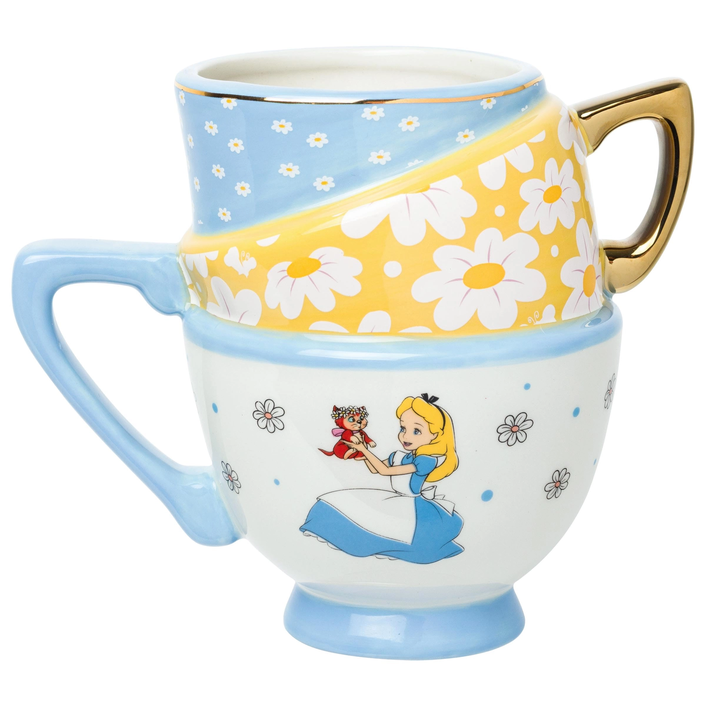 Silver Buffalo Alice in Wonderland and Dinah Mug - 1 pcs