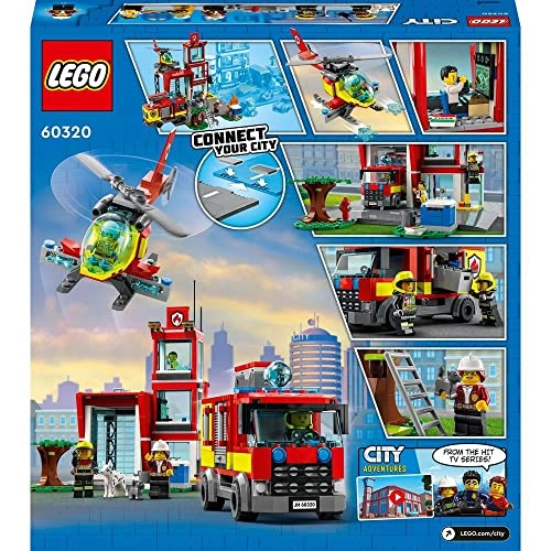 City Fire Station (60320) - 540 Pieces