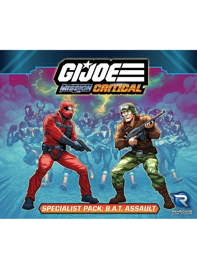 Renegade Game Studios G.I. Joe: Mission Critical Specialist Pack B.A.T. Assault Expansion - Miniatures