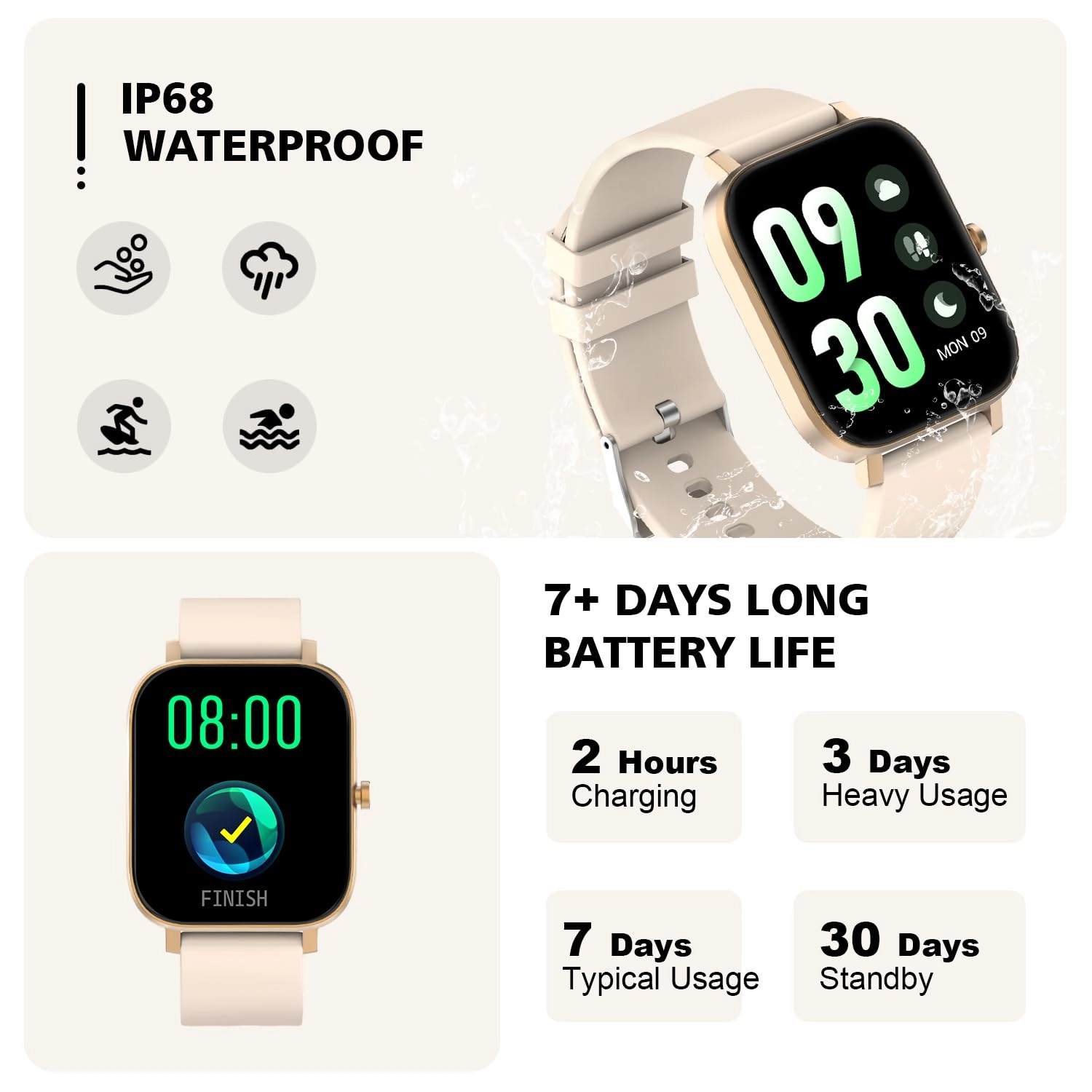 Smart Watch Zinc Alloy