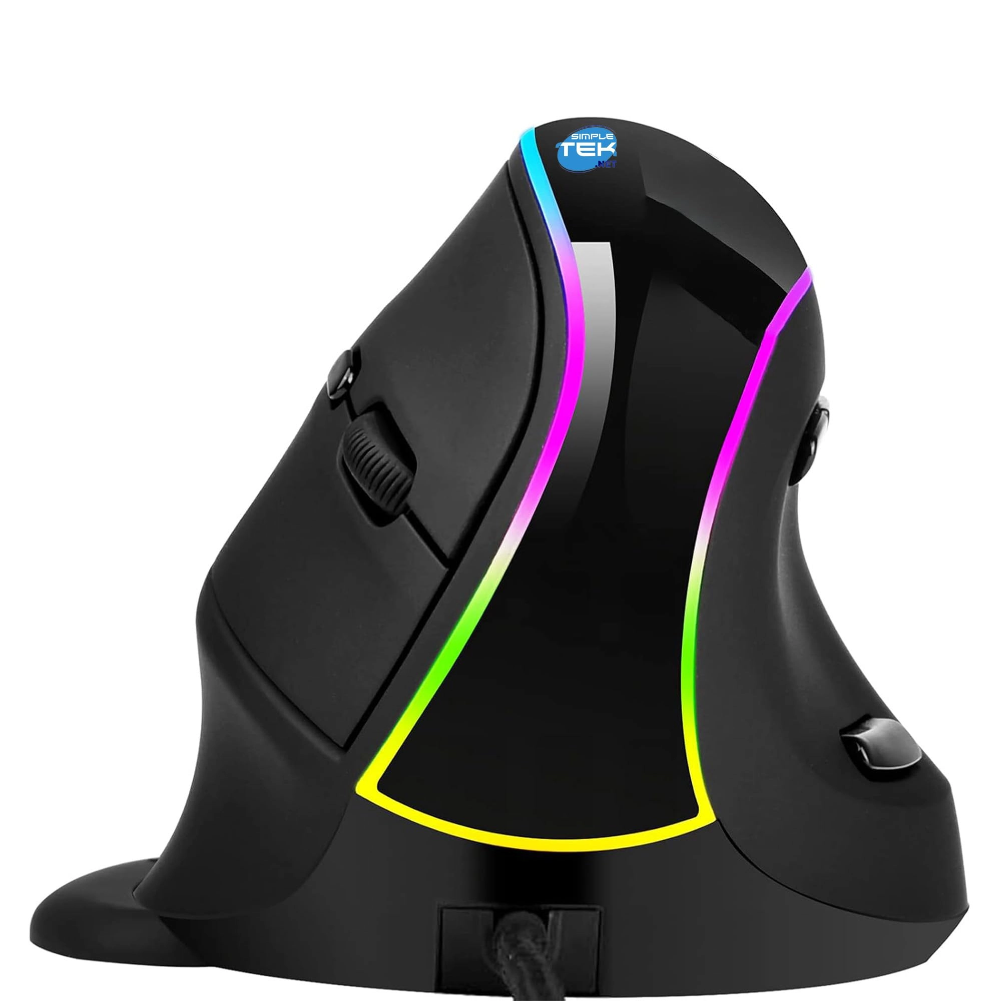 SIMPLETEK (Refurbished) Ergonomic Vertical Mouse - USB