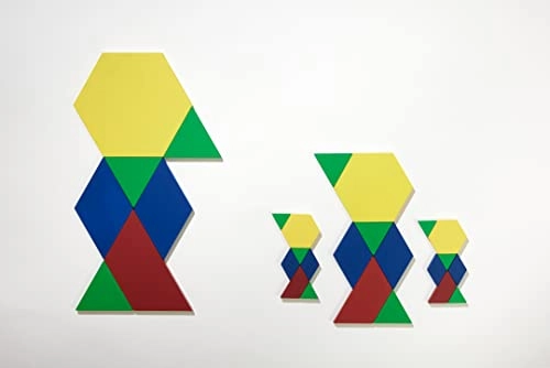 Upscale Pattern Blocks - 4 years and up 60 pieces