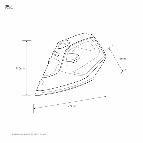 EDB1730 - 2300W Steam iron