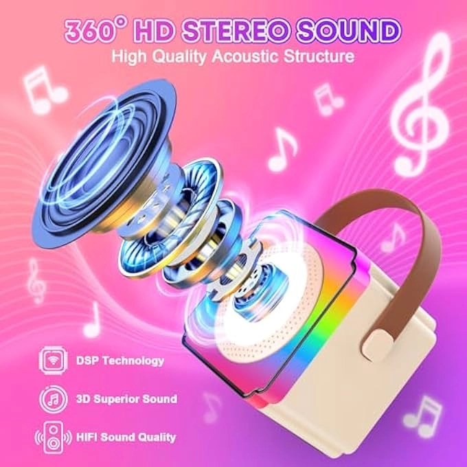 Karaoke Machine Musical Toy - 4 years to 12 years