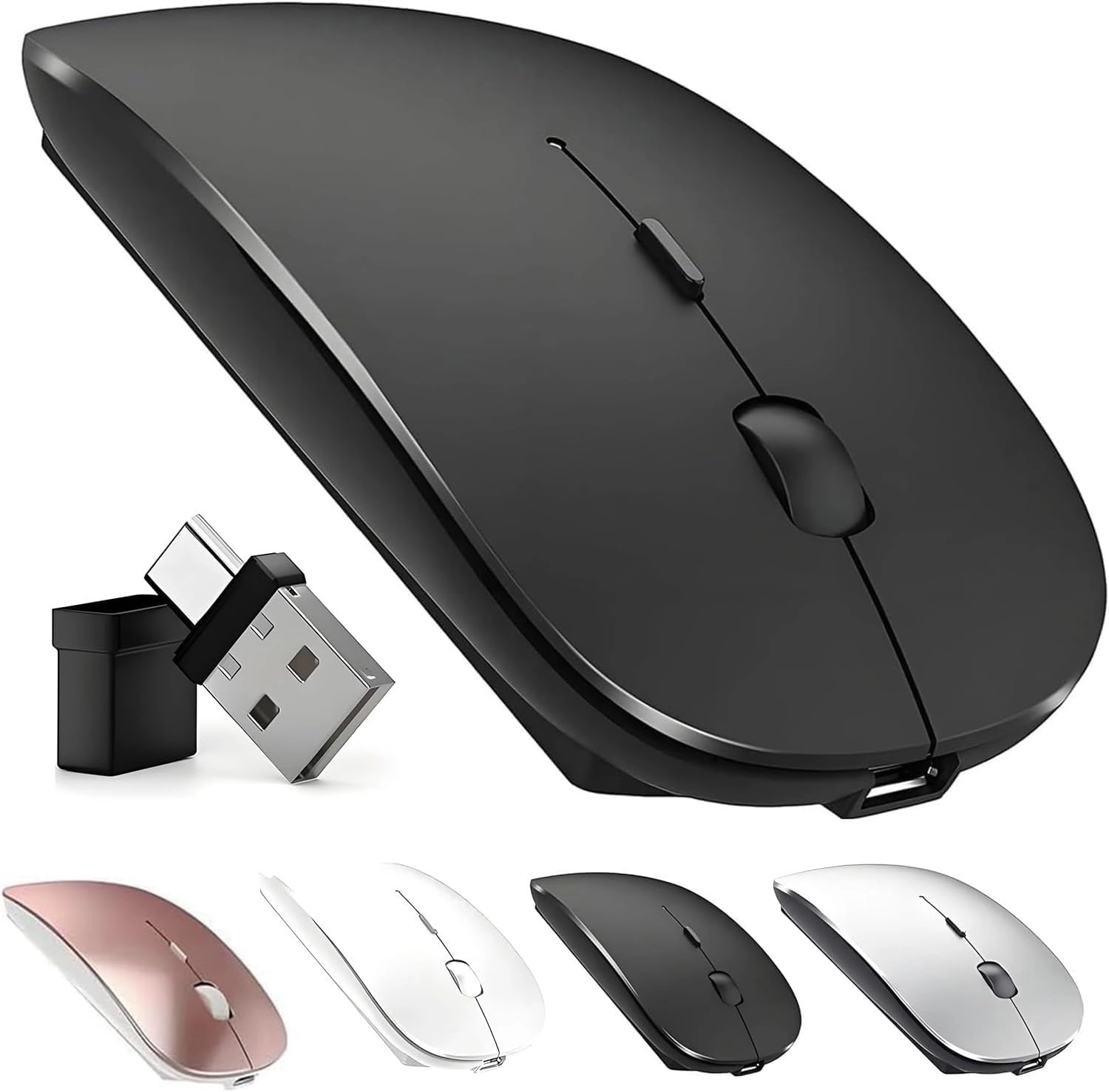ZERU Rechargeable Mouse - Bluetooth