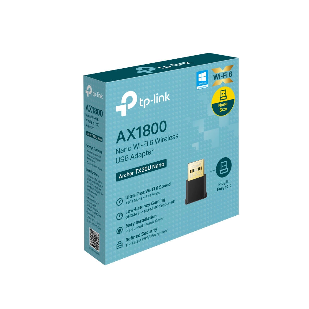 Archer TX20U Nano - Wi-Fi 6 USB Wireless