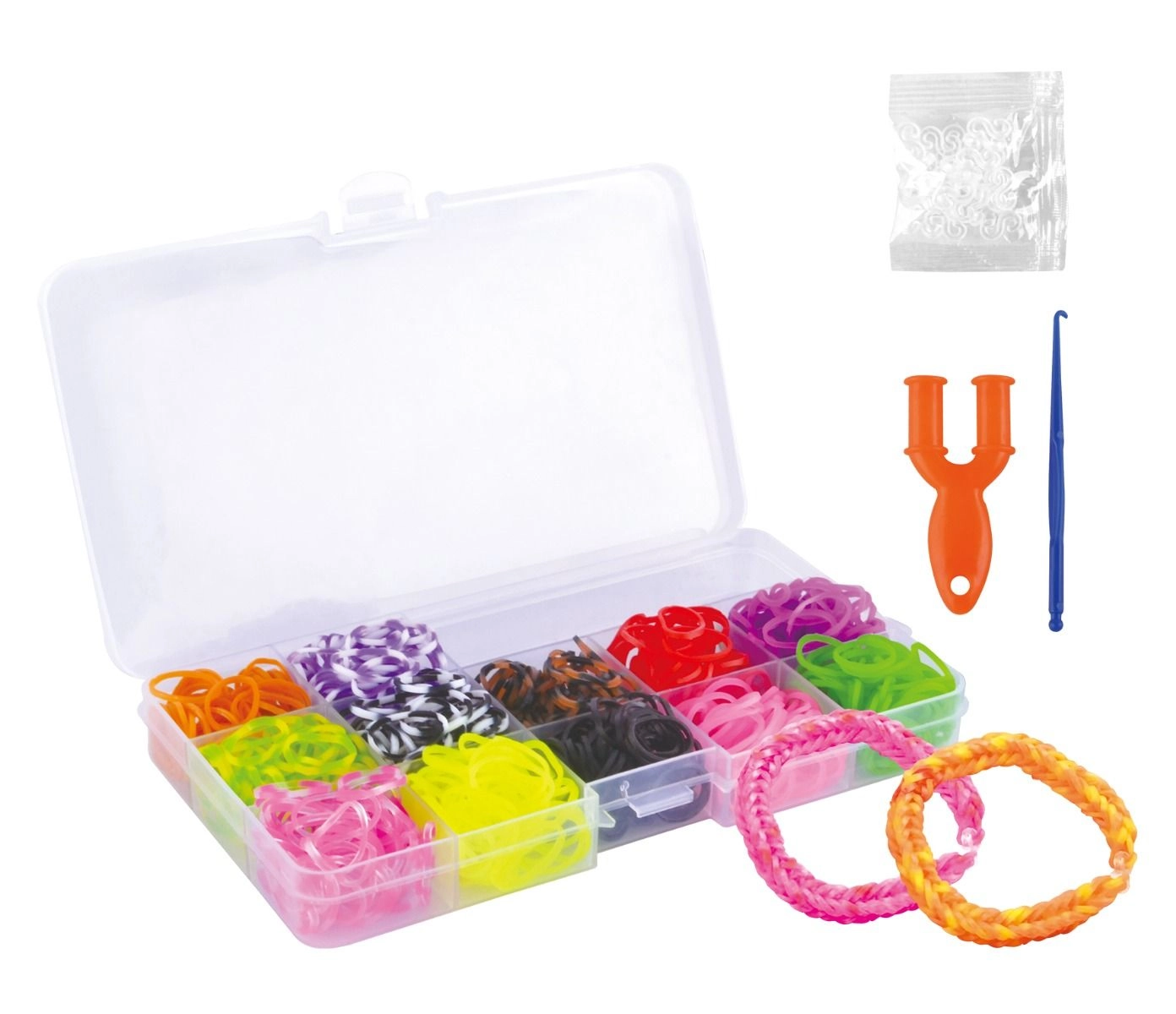 Power Joy Glamglam Diy Rubber Band Kit - 3+ years 15 pcs