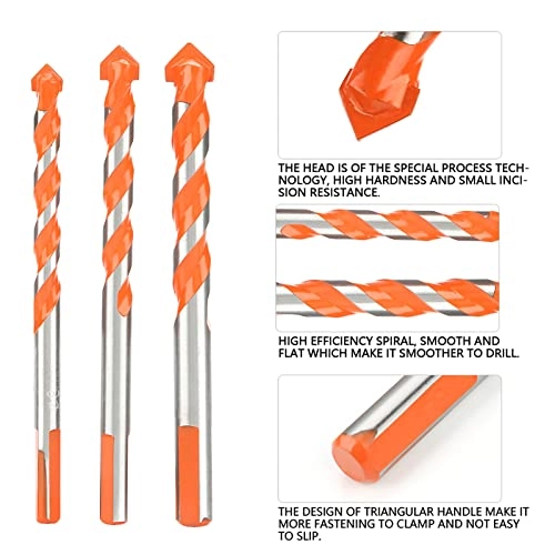 High Hardness Alloy Drill Bits - Hard Alloy 5Pcs 6-12mm